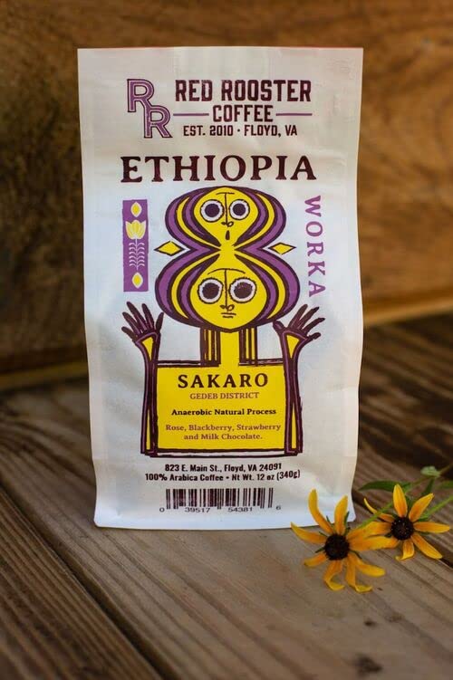 Ethiopia Worka Sakaro Anaerobic Natural - Roasted Coffee for AeroPress and Drip Brewing
