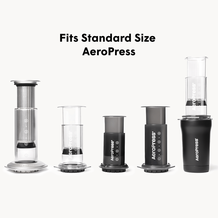 AeroPress Natural Paper Micro-Filters - Standard - Reusable Filter Design for Coffee Preparation
