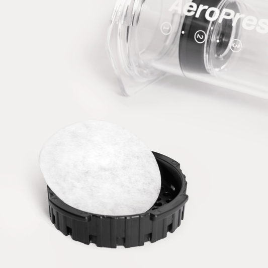 AeroPress Paper Micro-Filters - Standard - Reusable Filter Design for Coffee Preparation