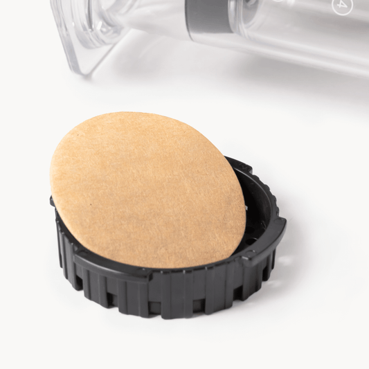 AeroPress Natural Paper Micro-Filters - XL - Reusable Filter Design for Coffee Preparation