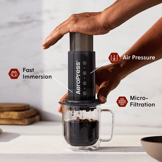 AeroPress Coffee Maker - Original - Coffee Maker for Home, Office and Travel