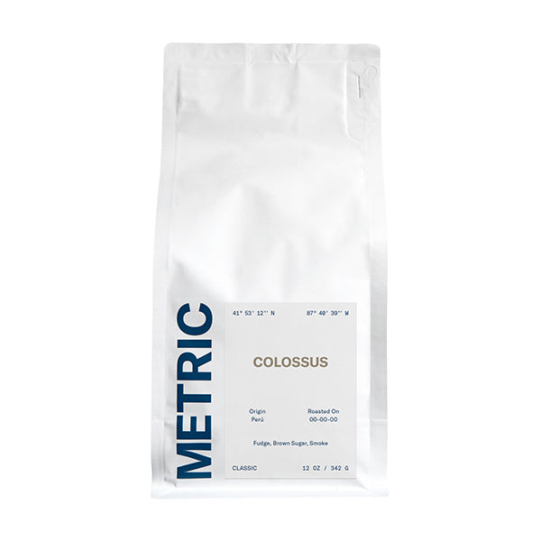 Colossus 12 oz - Roasted Coffee for AeroPress and Drip Brewing