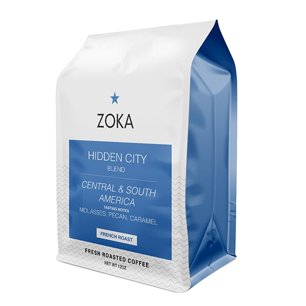 Hidden City 12 oz - Roasted Coffee for AeroPress and Drip Brewing