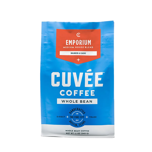Emporium Blend 12 oz - Roasted Coffee for AeroPress and Drip Brewing