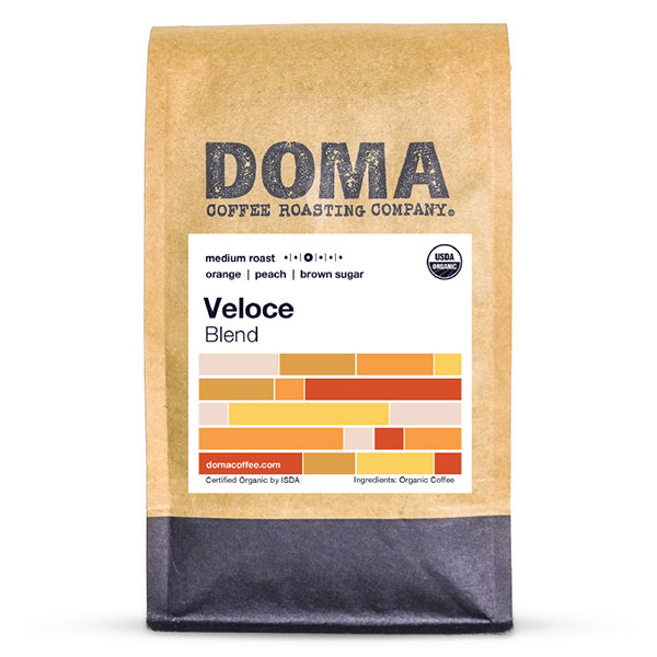 Veloce 12 oz - Roasted Coffee for AeroPress and Drip Brewing