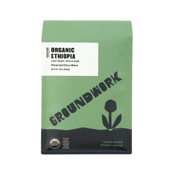 Ethiopia Heirloom 12 oz - Roasted Coffee for AeroPress and Drip Brewing