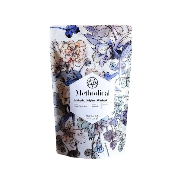 Ethiopia Origins - Washed 12 oz - Roasted Coffee for AeroPress and Drip Brewing