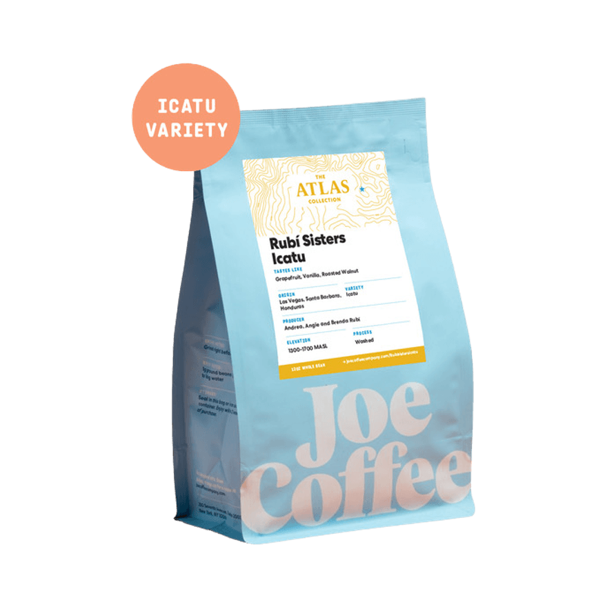 Rubi Sisters Icatu 12 oz - Roasted Coffee for AeroPress and Drip Brewing