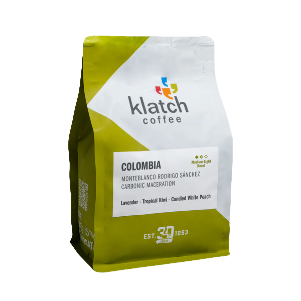 Colombia Monteblanco Rodrigo Sanchez 2 lb - Roasted Coffee for AeroPress and Drip Brewing