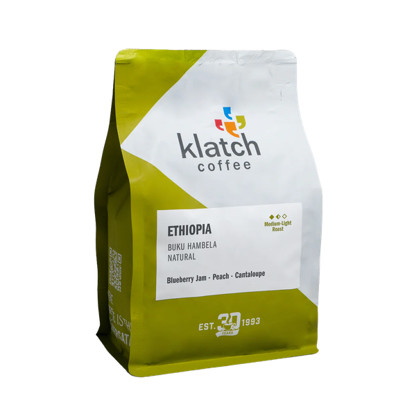 Ethiopia Buku Hambela Natural 310 gr - Roasted Coffee for AeroPress and Drip Brewing