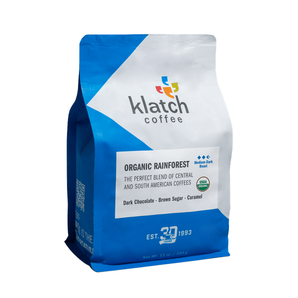 Organic Rainforest Blend 310 gr - Roasted Coffee for AeroPress and Drip Brewing