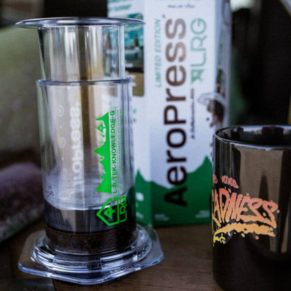 AeroPress Clear Coffee Press - LRG - Coffee Maker for Home, Office and Travel