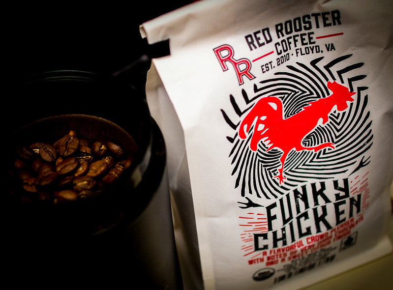 Organic Funky Chicken - Roasted Coffee for AeroPress and Drip Brewing