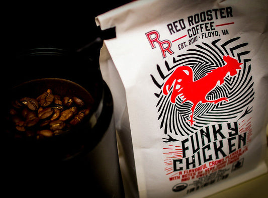 Organic Funky Chicken - Roasted Coffee for AeroPress and Drip Brewing