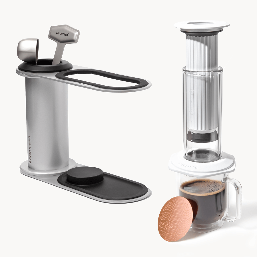 AeroPress Premium 20th Anniversary Bundle - Coffee Bundle for Home and Travel Routines