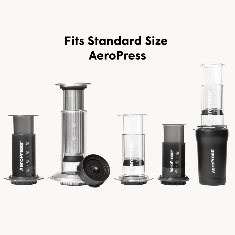 AeroPress Flow Control Filter Cap - Standard - Reusable Filter Design for Coffee Preparation