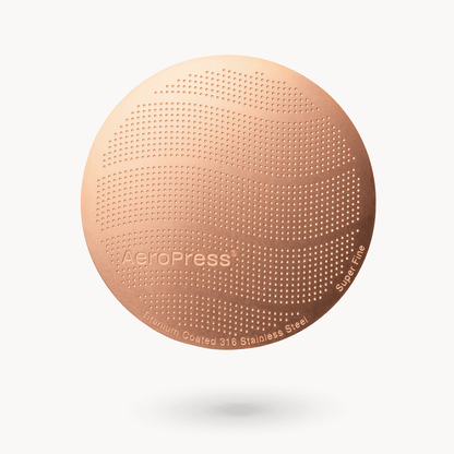 AeroPress Gold Tone Filter - Standard - Reusable Filter Design for Coffee Preparation