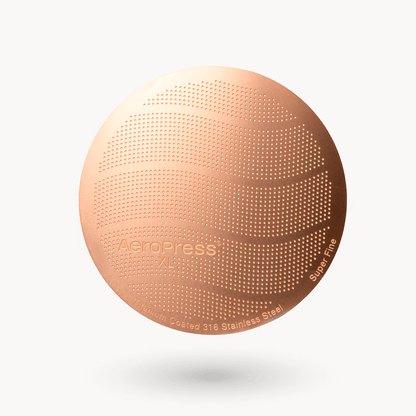 AeroPress Gold Tone Filter - XL - Reusable Filter Design for Coffee Preparation