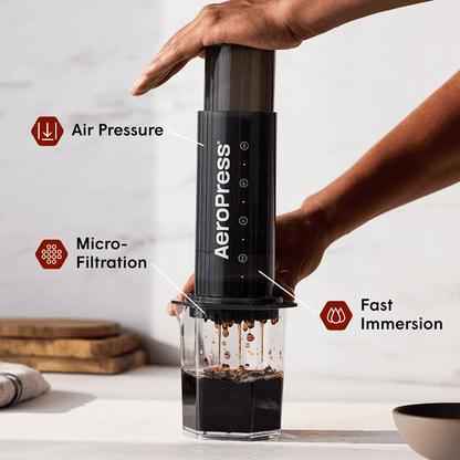 AeroPress Gold Tone Filter - XL - Reusable Filter Design for Coffee Preparation