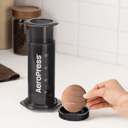AeroPress Gold Tone Filter - XL - Reusable Filter Design for Coffee Preparation