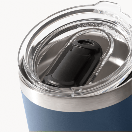 AeroPress Travel Coffee Mug - Stainless Steel - Everyday Coffee Drinkware for Convenient Serving