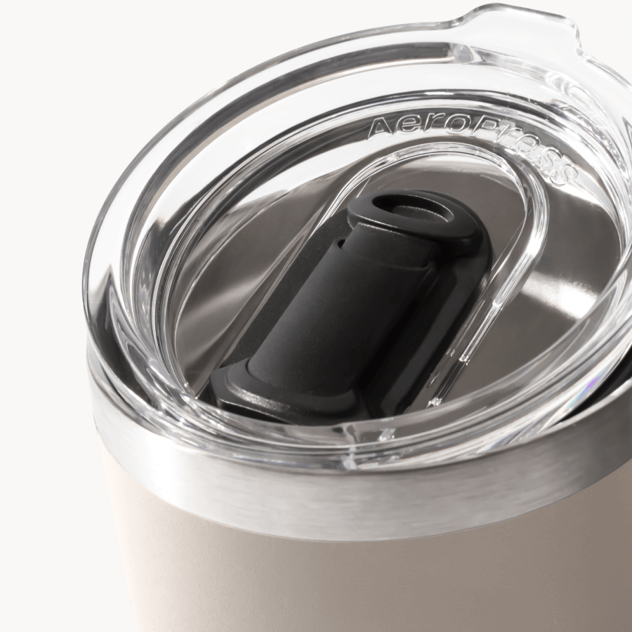AeroPress Travel Coffee Mug - Stainless Steel - Everyday Coffee Drinkware for Convenient Serving
