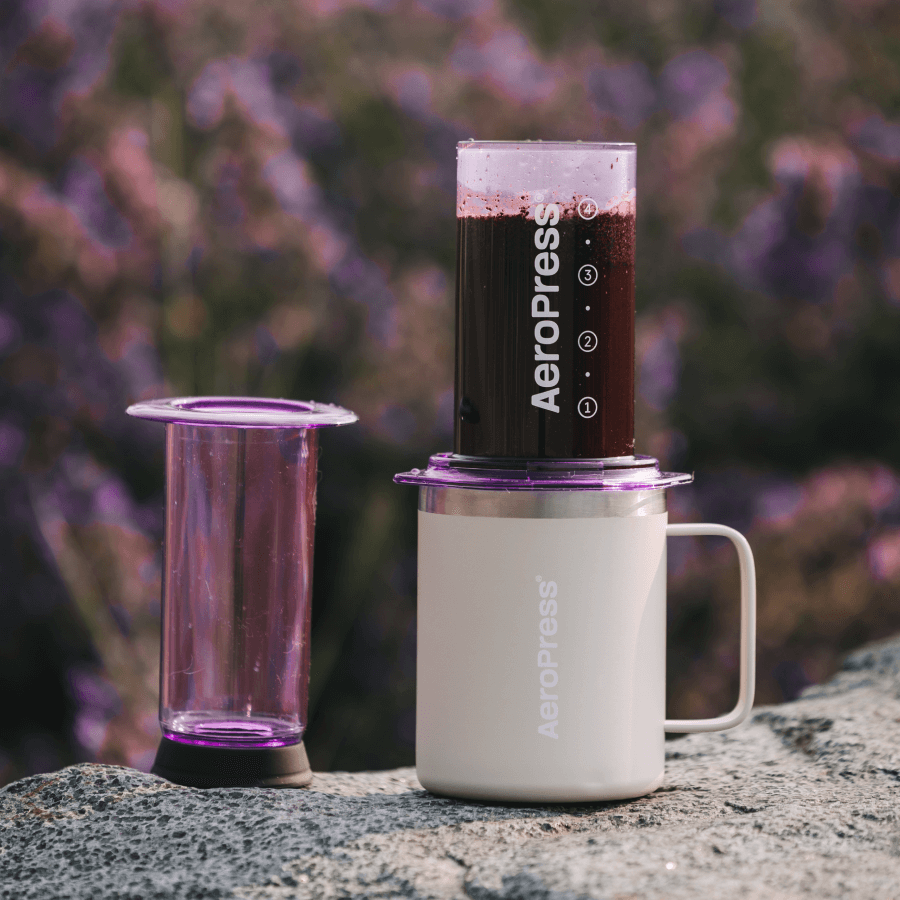 AeroPress Travel Coffee Mug - Stainless Steel - Everyday Coffee Drinkware for Convenient Serving