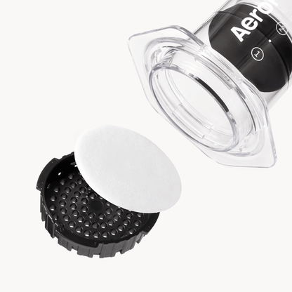 AeroPress Paper Micro-Filters - Standard - Reusable Filter Design for Coffee Preparation