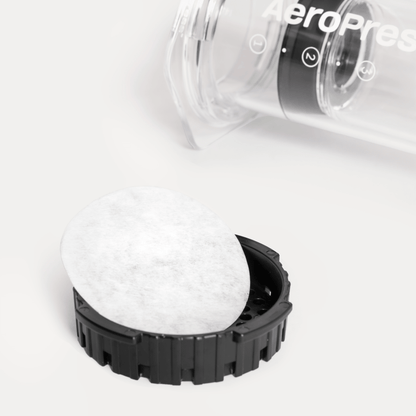 AeroPress Paper Micro-Filters - XL - Reusable Filter Design for Coffee Preparation