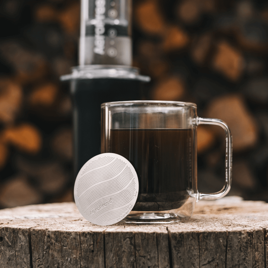AeroPress Stainless Steel Filter - Standard - Reusable Filter Design for Coffee Preparation