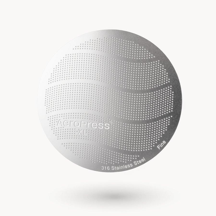 AeroPress Stainless Steel Filter - XL - Reusable Filter Design for Coffee Preparation