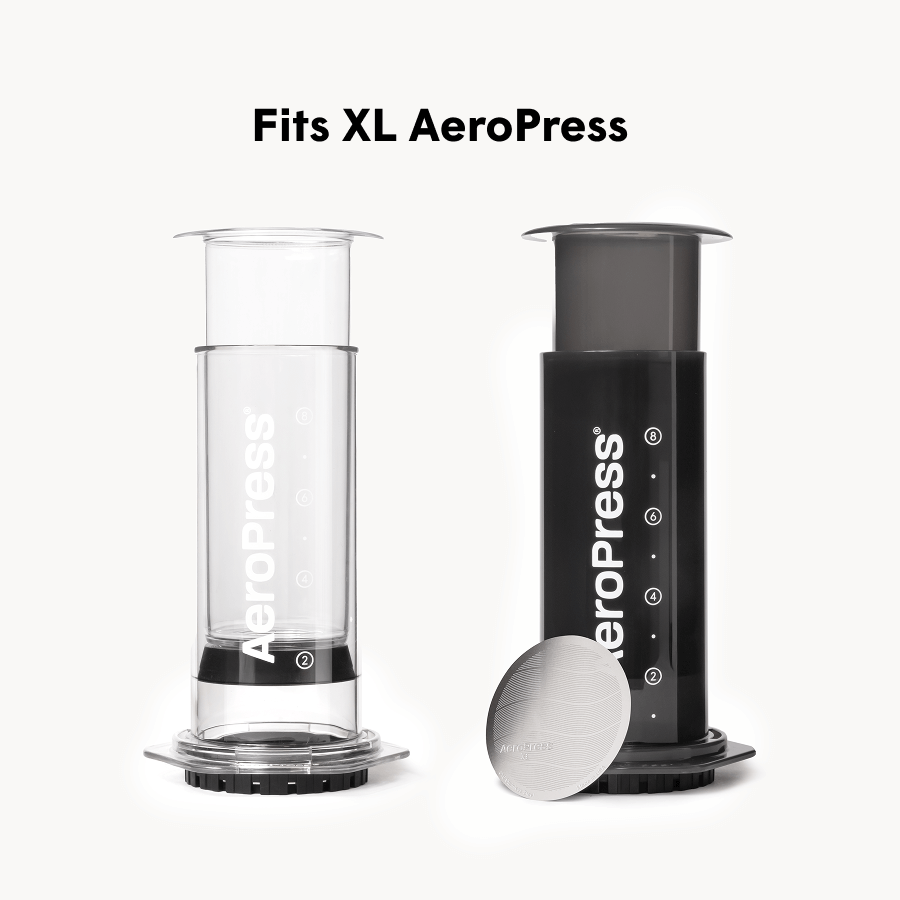 AeroPress Stainless Steel Filter - XL - Reusable Filter Design for Coffee Preparation