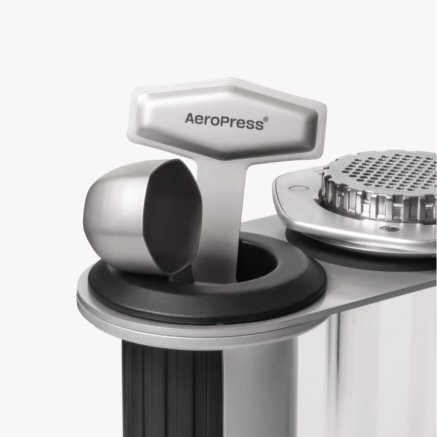 AeroPress Organizer Stand - Stainless Steel - Brewing Tool Holder for Daily Coffee Routines