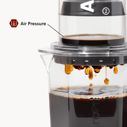 AeroPress Coffee Maker - Clear XL - Coffee Maker for Home, Office and Travel