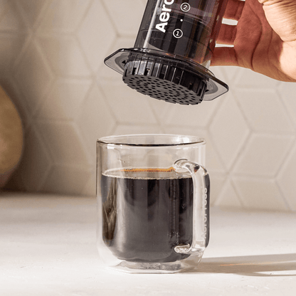 AeroPress Coffee Maker - Clear & Colors - Coffee Maker for Home, Office and Travel