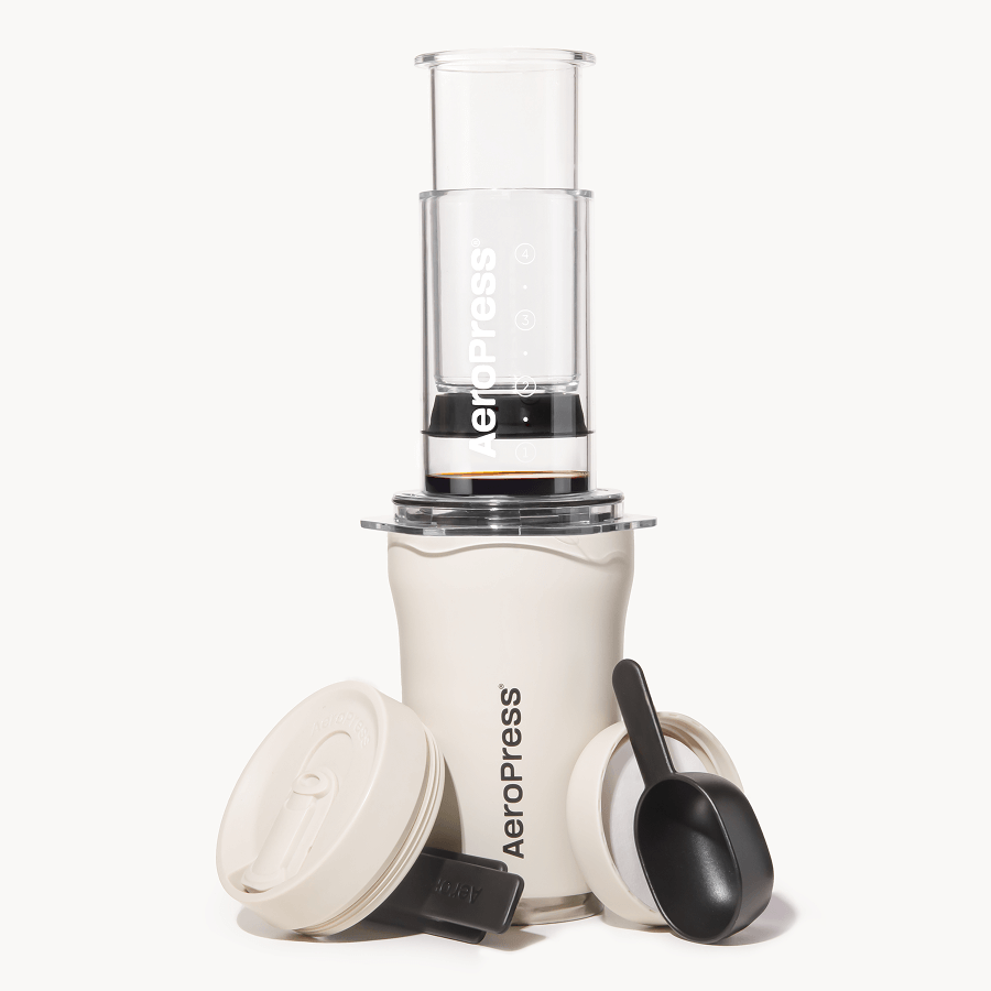 AeroPress Coffee Maker - Go Plus - Coffee Maker for Home, Office and Travel