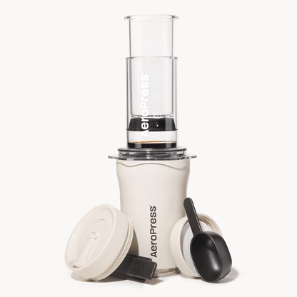 AeroPress Coffee Maker - Go Plus - Coffee Maker for Home, Office and Travel