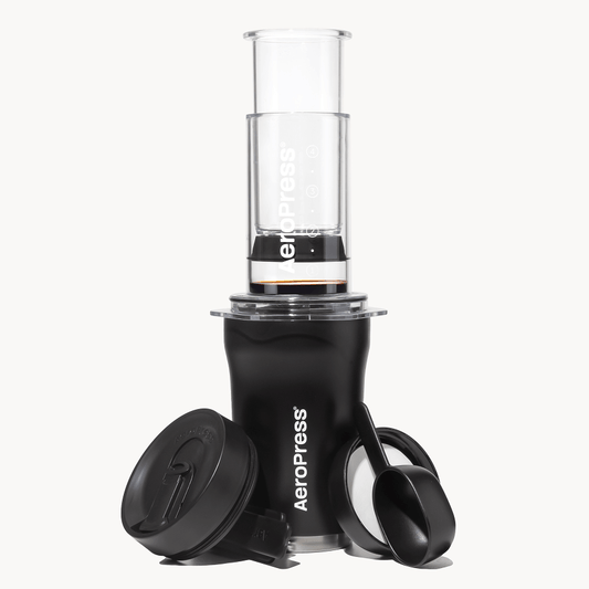 AeroPress Coffee Maker - Go Plus - Coffee Maker for Home, Office and Travel