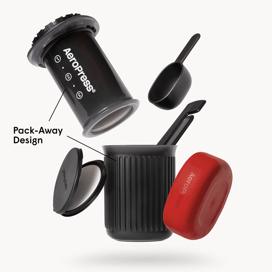 AeroPress Coffee Maker - Go - Coffee Maker for Home, Office and Travel