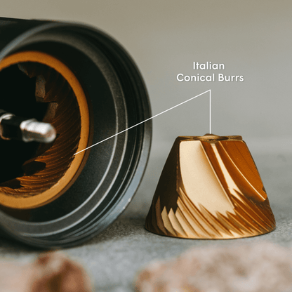 AeroPress Manual Coffee Grinder - Portable Manual Grinder for Coffee Preparation