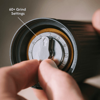 AeroPress Manual Coffee Grinder - Portable Manual Grinder for Coffee Preparation
