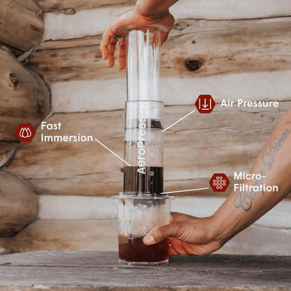 Traveler’s Bundle - Clear XL - Coffee Bundle for Home and Travel Routines