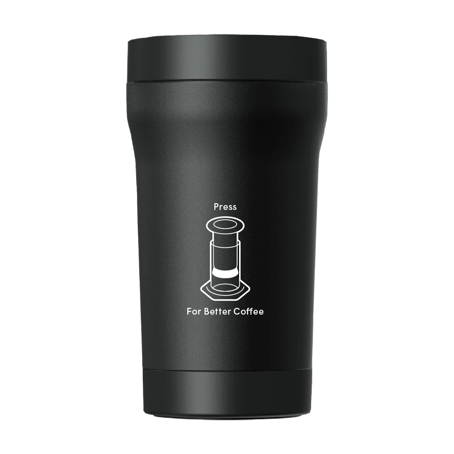 AeroPress Travel Coffee Tumbler - Stainless Steel - Everyday Coffee Drinkware for Convenient Serving