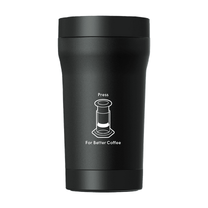 AeroPress Travel Coffee Tumbler - Stainless Steel - Everyday Coffee Drinkware for Convenient Serving