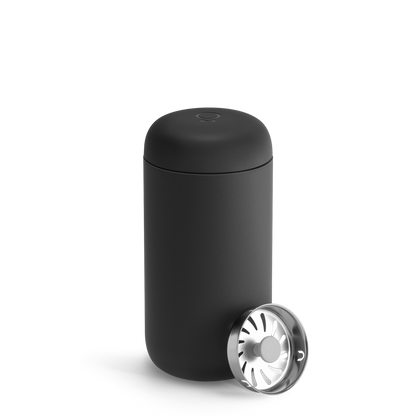 Fellow Carter Move Mug + Splash Guard - Everyday Coffee Drinkware for Convenient Serving