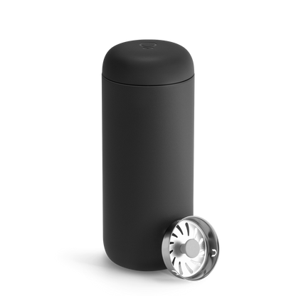 Fellow Carter Move Mug + Splash Guard - Everyday Coffee Drinkware for Convenient Serving