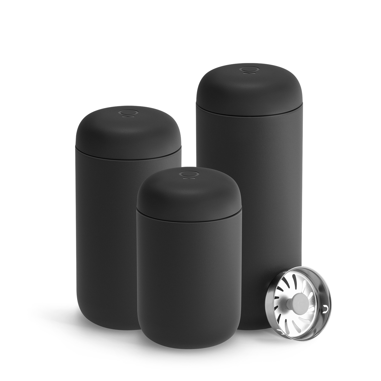 Fellow Carter Move Mug + Splash Guard - Everyday Coffee Drinkware for Convenient Serving