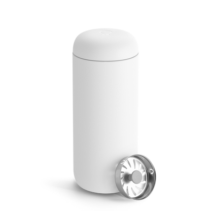 Fellow Carter Move Mug + Splash Guard - Everyday Coffee Drinkware for Convenient Serving