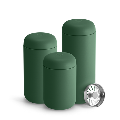 Fellow Carter Move Mug + Splash Guard - Everyday Coffee Drinkware for Convenient Serving