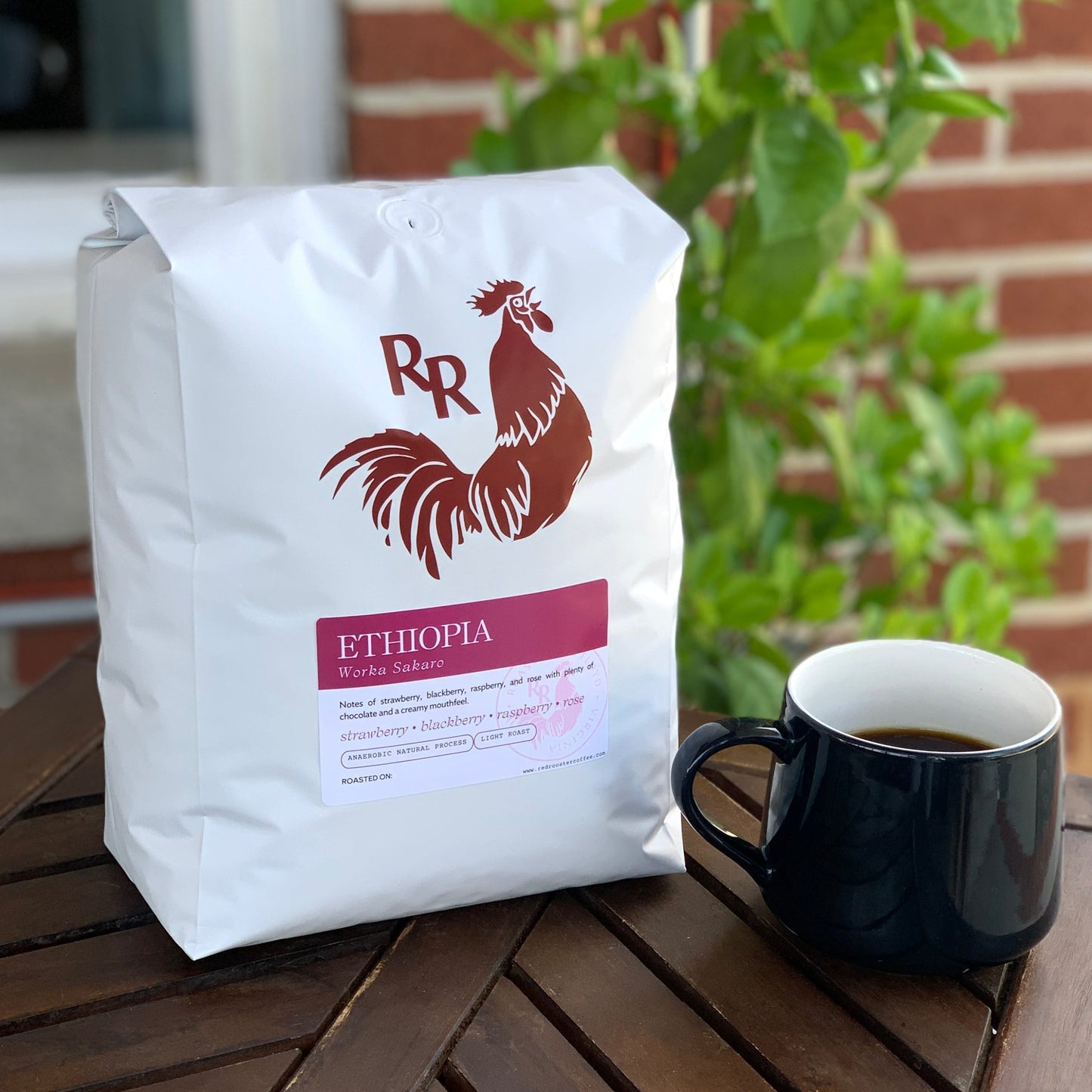 Ethiopia Worka Sakaro Anaerobic Natural - Roasted Coffee for AeroPress and Drip Brewing